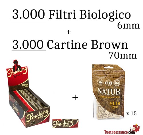 Pack brown smoking 15 natur - smoking,