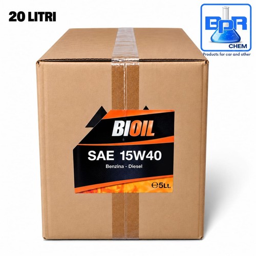 Olio motore bioil - sae, 15w-40