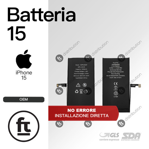 Apple batteria iphone - apple, 15