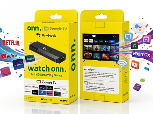 Onn google stick - google,