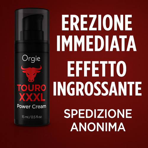 Touro xxxl gel erezione - touro,